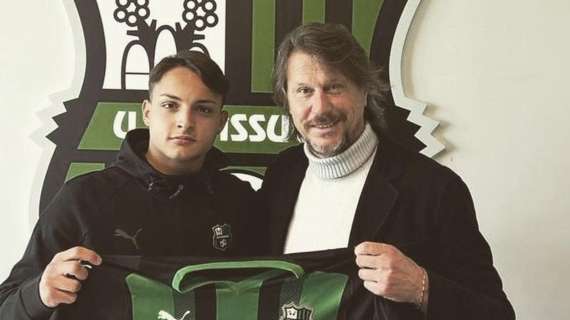 Luca D'Andrea Sassuolo, il giovane firma il primo contratto da pro