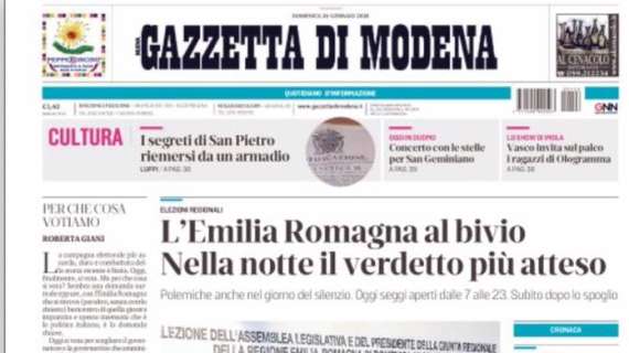 Gazzetta di Modena, De Zerbi: "Ora bisogna tornare a fare punti fuori"