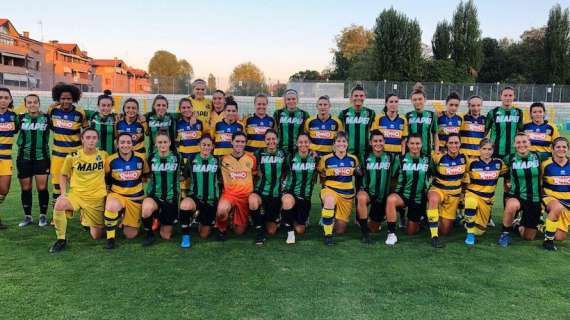 Sassuolo Femminile, larga vittoria in amichevole contro il Parma