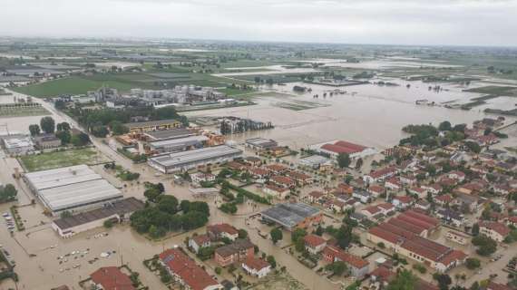 Alluvione Emilia Romagna: il bel messaggio di solidarietà del Sassuolo