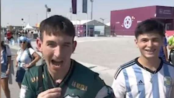 Tifosi argentini ai Mondiali: spunta anche un fan del Sassuolo