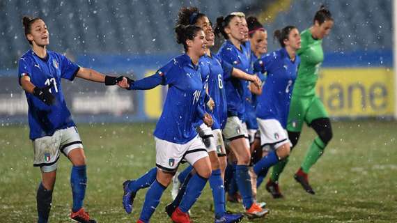 Italia-Irlanda calcio femminile 2-1: diretta LIVE risultato e cronaca