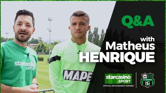 Matheus Henrique: "Sassuolo, sono contento". Poi svela la profezia di Dionisi