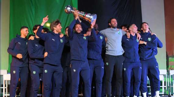 Sassuolo Calcio news oggi: festA neroverde in centro, è di nuovo Serie A