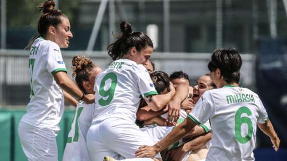 Empoli Sassuolo Femminile 1-6 FINALE: goleada finale per il 3° posto