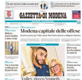 Gazzetta di Modena: "Locatelli: 'Pronto per una big. Lopez, che affare'"