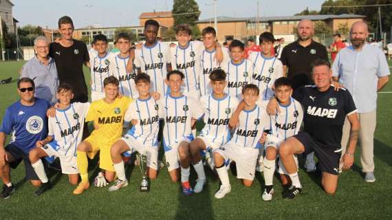 Giovanili Sassuolo: l'Under 14 vince il Memorial Avio Cassinadri a Fiorano