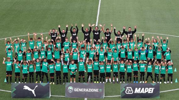 Sassuolo Camp, ieri la festa conclusiva: prima al MFC e poi al Mapei Stadium