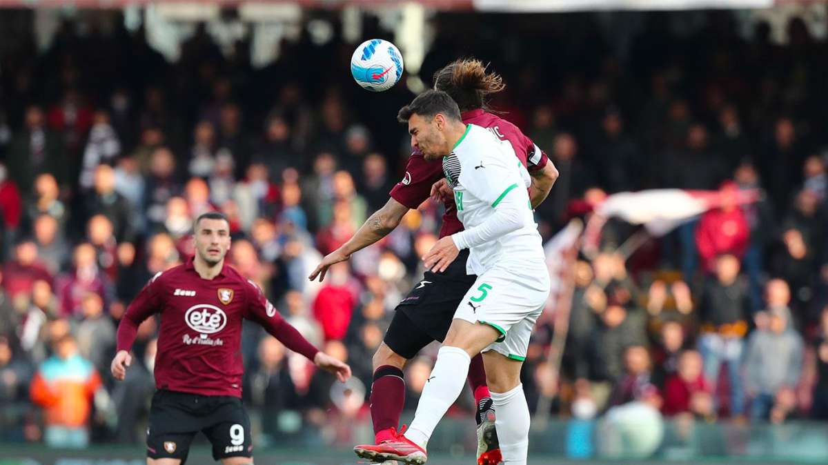 Salernitana Sassuolo si può racchiudere in un solo e unico dato statistico