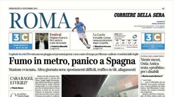 Corriere di Roma: "Lazio, nessuno come Immobile e Correa"