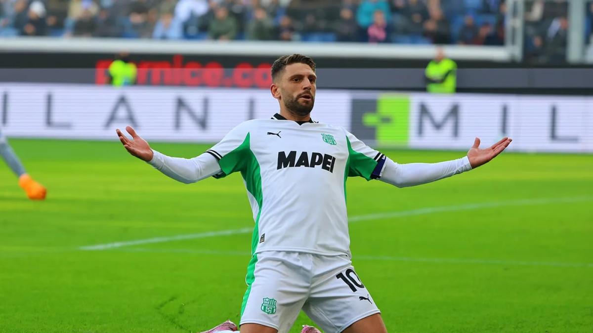 Berardi come Higuain e a -1 da Shevchenko. Ed è il re dei lunch match in Serie A