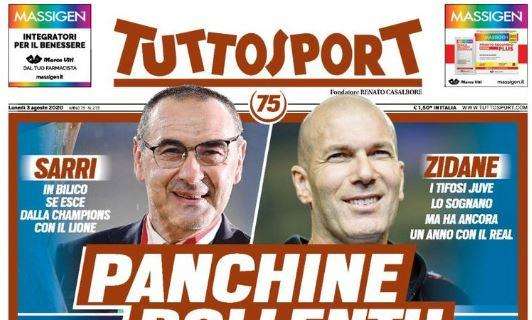 L'apertura di Tuttosport su Juventus e Inter: "Panchine bollenti!"