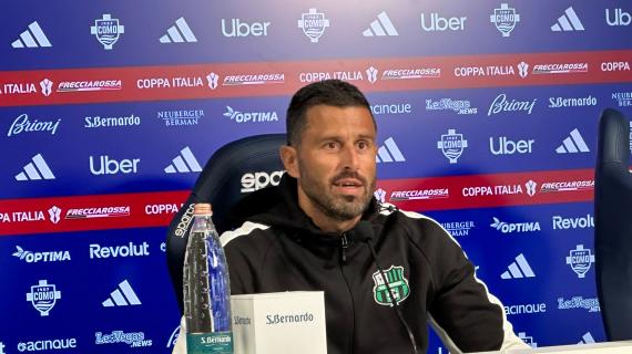 SN - Grosso conferenza stampa post Como Sassuolo: "Loro hanno meritato la qualificazione"
