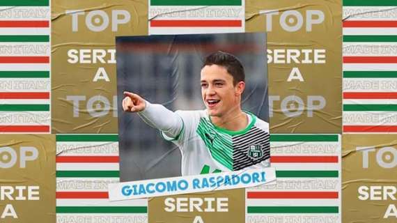 Raspadori del Sassuolo miglior italiano della 21ª giornata scelto dalla FIGC