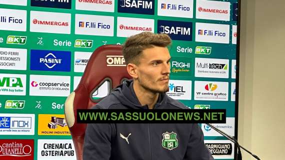 Boloca: "Ci sentiamo in debito coi tifosi del Sassuolo, meritano tanto e ce lo dimostrano sempre"