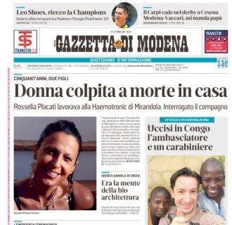 Gazzetta di Modena: "Sassuolo, che rimpianti ma l'Europa è solo a -5"