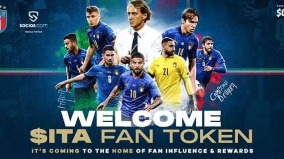 Italia Fan Token Nazionale: l'annuncio della FIGC con Socios.com