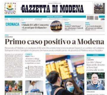 Gazzetta di Modena: "Sassuolo-Brescia si gioca domenica a porte chiuse"