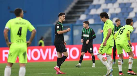 Luca Moro del Sassuolo eletto MVP della 28ª di Serie B dopo il gol al Pisa