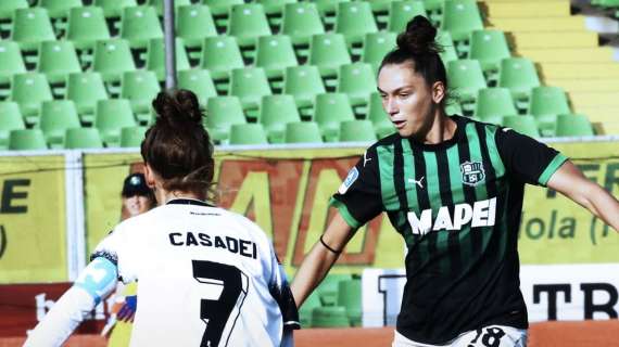 Sassuolo Femminile, stabilito l'avversario per i quarti di finale di Coppa Italia