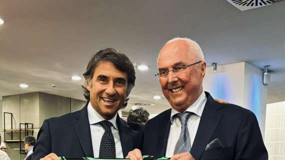 L'omaggio del Sassuolo Calcio a Sven Goran Eriksson - FOTO