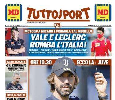 L'apertura di Tuttosport sulla Juventus: "Musica, maestro!"