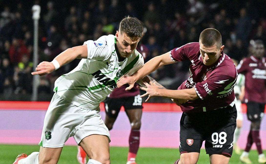 Salernitana Sassuolo tabellino 2-2: marcatori, risultato, statistiche 5-4-24