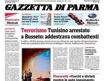 Gazzetta di Parma: "Rabbia in energia positiva per sbancare Sassuolo"