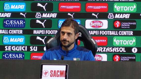 Dionisi conferenza stampa Sassuolo Atalanta: "Berardi c'è" VIDEO