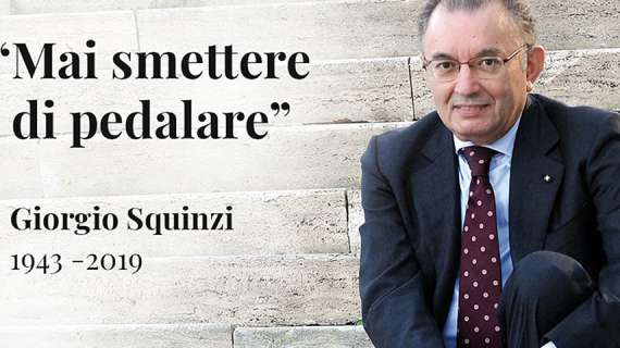 Giorgio Squinzi, 5 anni dalla scomparsa. Il Sassuolo: "Mai smettere di pedalare"