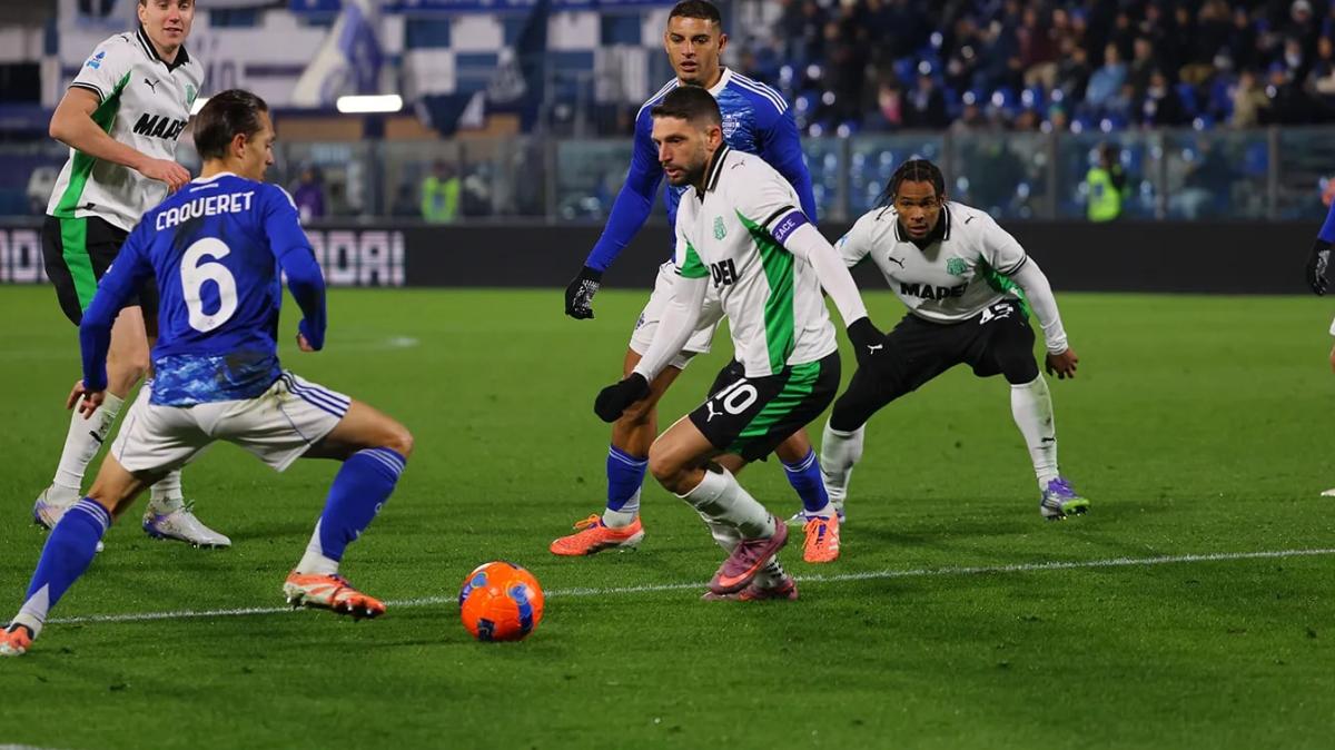 Berardi, si teme uno stiramento. Gli aggiornamenti sull'infortunio