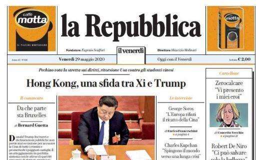 La Repubblica: "Calcio, signori si gioca per lo spettacolo e per non fallire"
