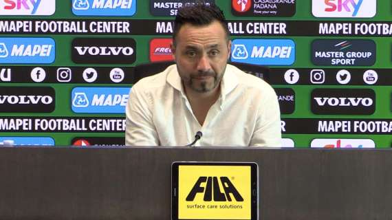 De Zerbi conferenza stampa Sassuolo Cagliari: "Europa League? Dimostriamolo" LIVE