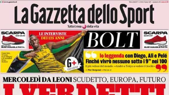 Rassegna stampa sportiva oggi: Inter-Sassuolo, Conte alla meta