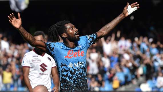 Anguissa infortunio: tra le partite che salterà, forse, anche Napoli-Sassuolo