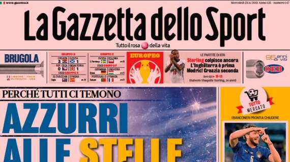 La Gazzetta dello Sport: "L'Italia spaventa l'Europa"
