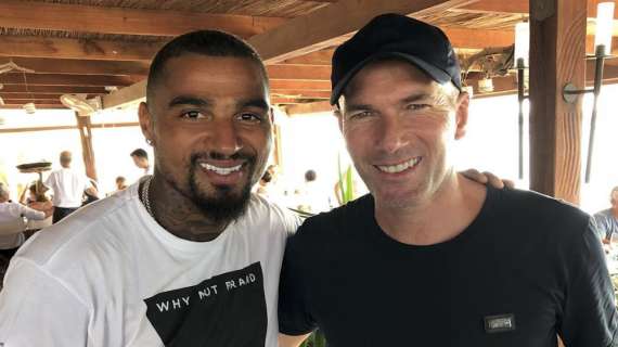 Boateng incontra Zidane: &ldquo;What a Legend!&rdquo; &ndash; FOTO