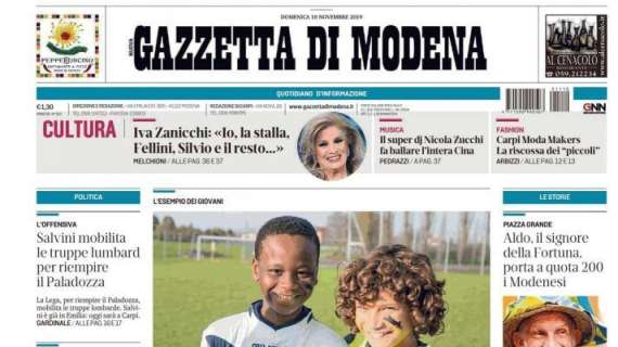 Gazzetta di Modena, Boga: "Bisogna combattere il razzismo"