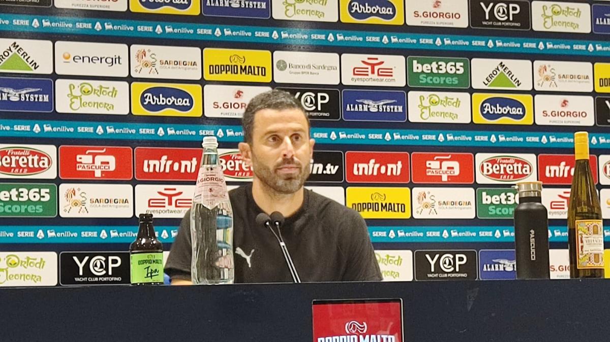 Grosso conferenza stampa post Cagliari Sassuolo: "Difficile vincere qui. Orgoglioso di Matic"