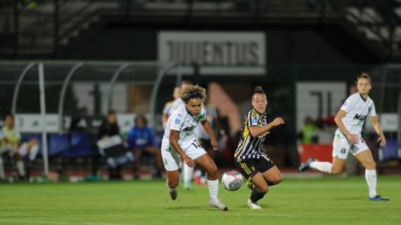 Juventus Sassuolo Femminile 4-0 FINALE: gara già chiusa nel 1° tempo, 1 punto in 4 gare