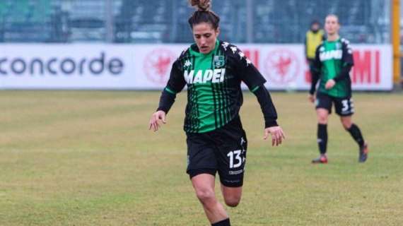 Emma Errico può tornare al Sassuolo Femminile: i dettagli