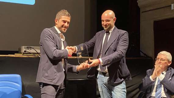 Dionisi riceve il prestigioso Premio La Clessidra come allenatore dell'anno
