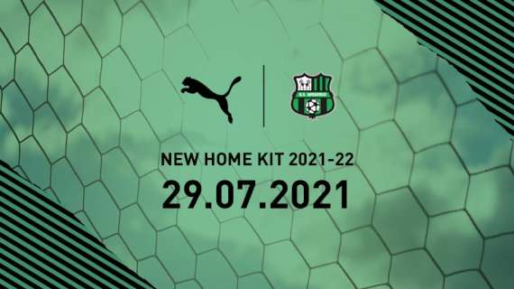 Sassuolo maglia 2021/2022 Puma: la prima divisa neroverde - FOTO