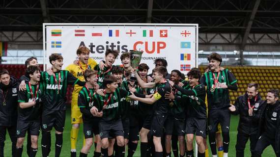 Il Sassuolo Under 15 trionfa all'Ateitis Cup. Il commento di mister Pane