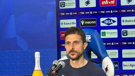 Conferenza Dionisi dopo Samp-Sassuolo 2-2: "Se resterò, probabilmente sì..."