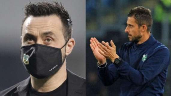 Sassuolo Calcio news oggi: il confronto De Zerbi-Dionisi, stop Rogerio