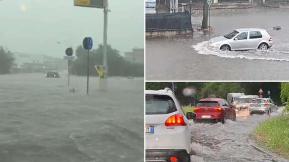 Maltempo a Sassuolo: pioggia e allagamenti, sottopassi chiusi. Colpita anche Fiorano