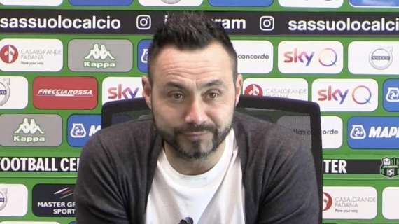 De Zerbi conferenza stampa Sassuolo Udinese: nessuna dichiarazione alla vigilia