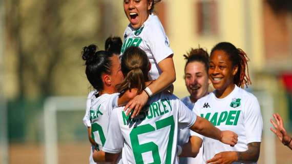 Sassuolo Femminile-Juventus Women: 2-1: risultato, cronaca e tabellino