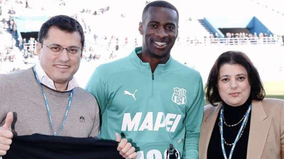 Obiang: "Ho sofferto ma è per questo che sono orgoglioso delle 100 presenze col Sassuolo"